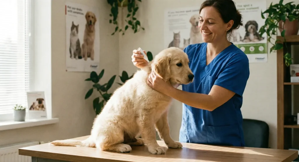 yavru köpekte parazit tedavisi