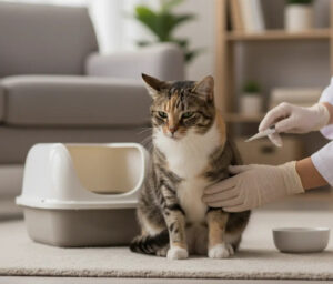 kedi ishali görseli veteriner