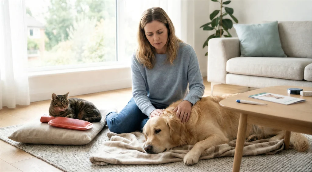 Zehirlenme belirtileri gösteren kedi ve köpek