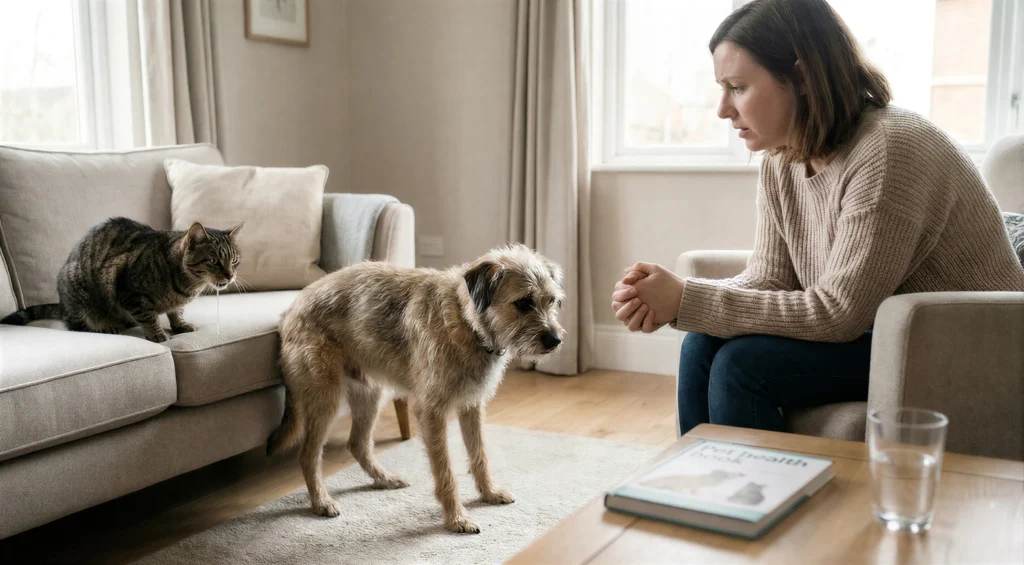 Sendeleyen köpek ve salyası akan kedi, zehirlenmenin erken belirtileri