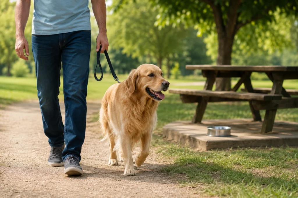 Kabızlık eğiliminde su erişimi ve normal günlük hareketi desteklenen köpek